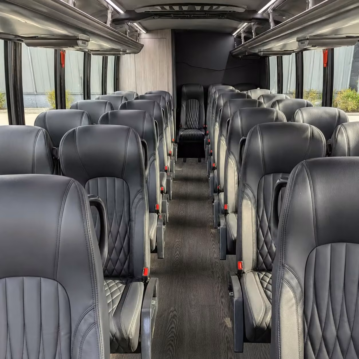 25 passenger minibus inside