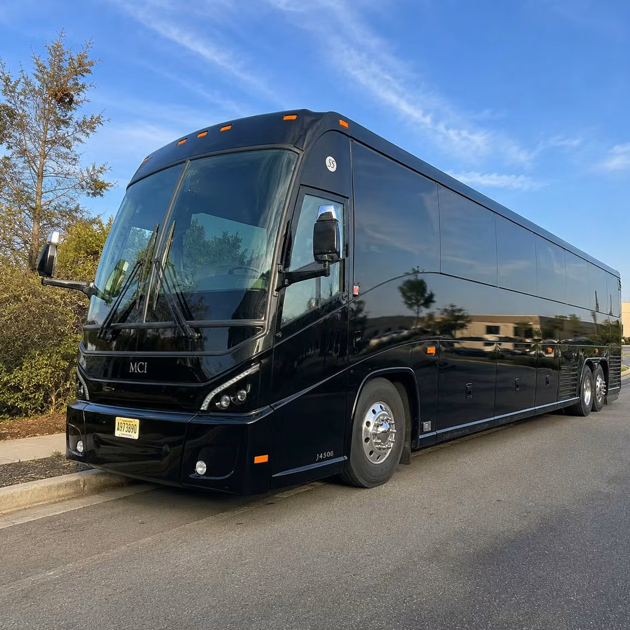 charter bus rentals in orange for government ceremonies graduations and official events