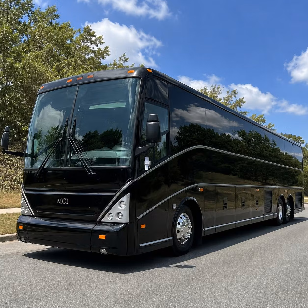 corporate event bus rentals in orange