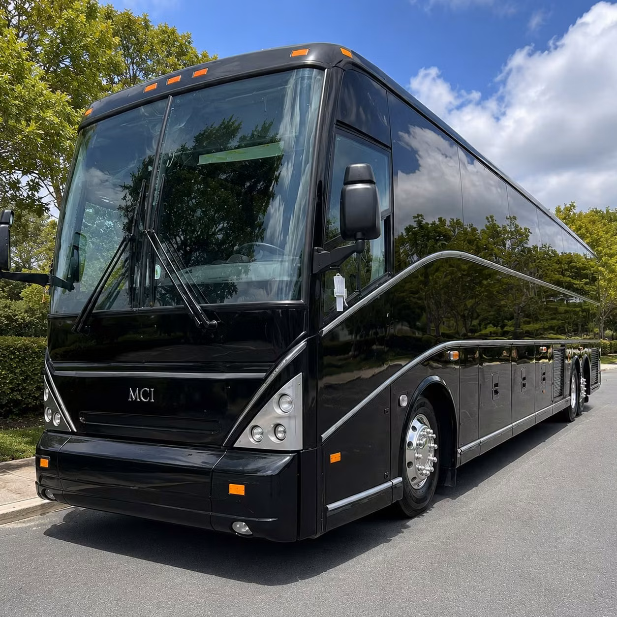 long distance corporate bus rentals from orange california