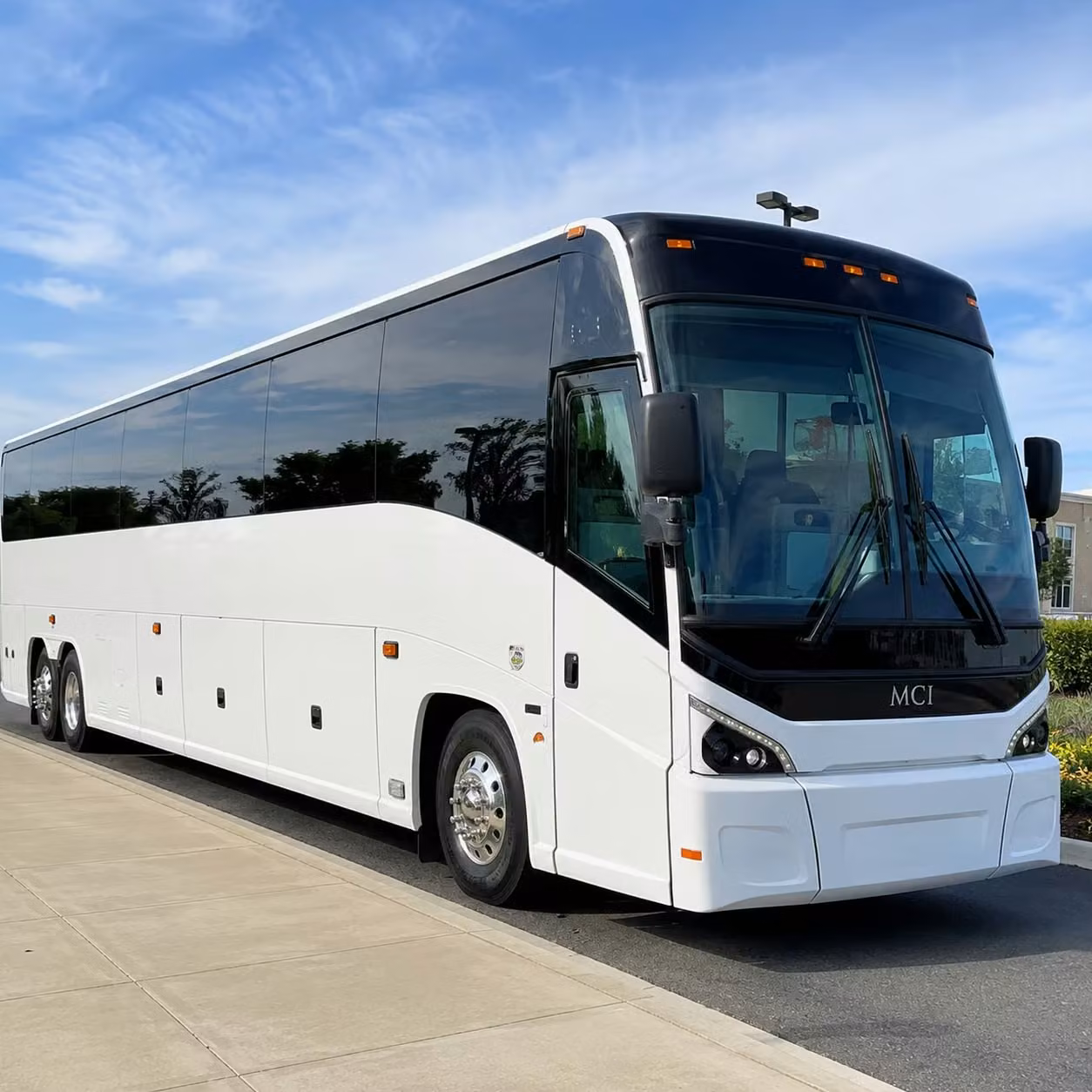 orange concert transportation bus rentals