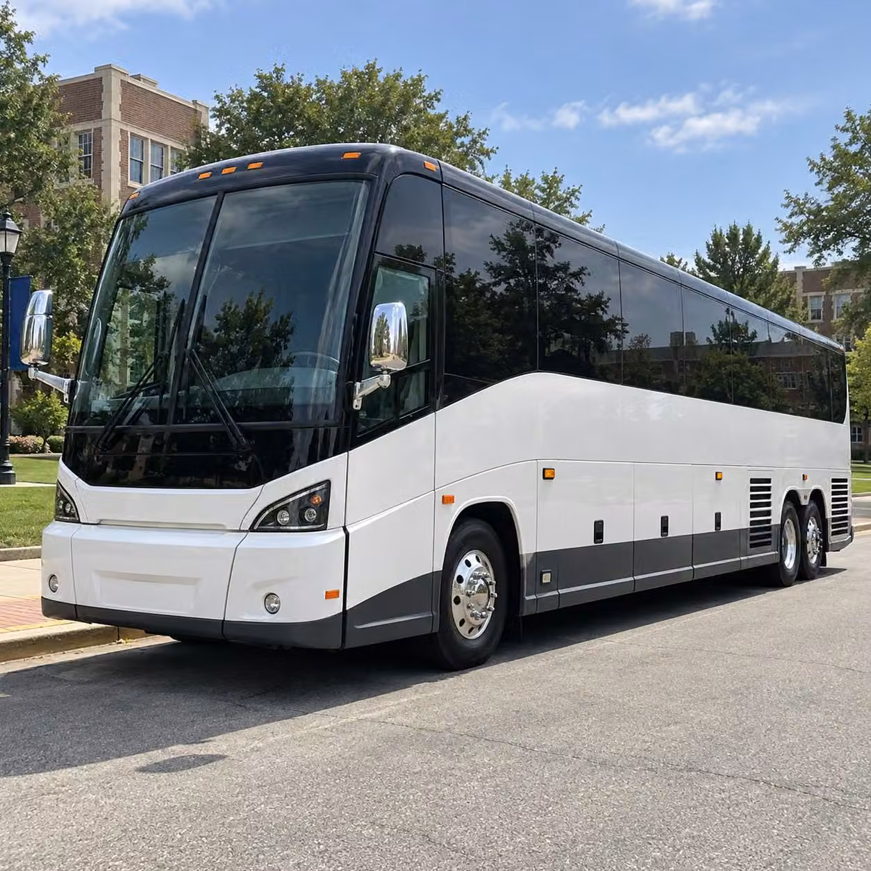 orange prom homecoming bus rentals